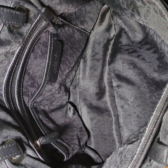 Michael Kors Jet Set Monogram Leather Tote NOW ONLY $75 - Picture 13 of 14